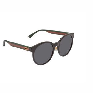 Gucci Women's GG0416SK Fashion Round Sunglasses